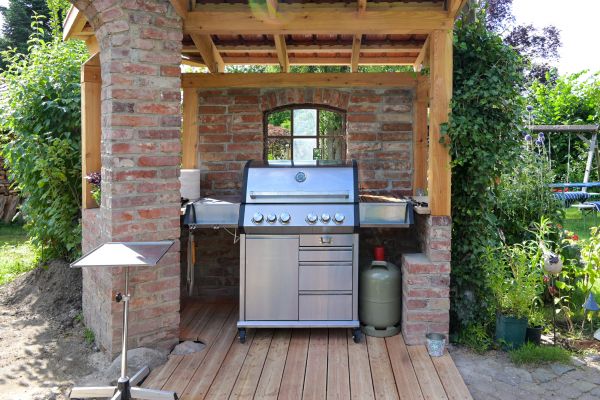 Propane Grill Assembly in Cartersville