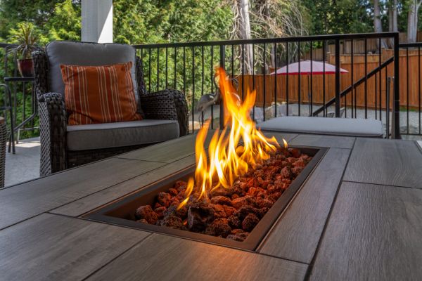 Gas Fire Pit Installation in Cartersville
