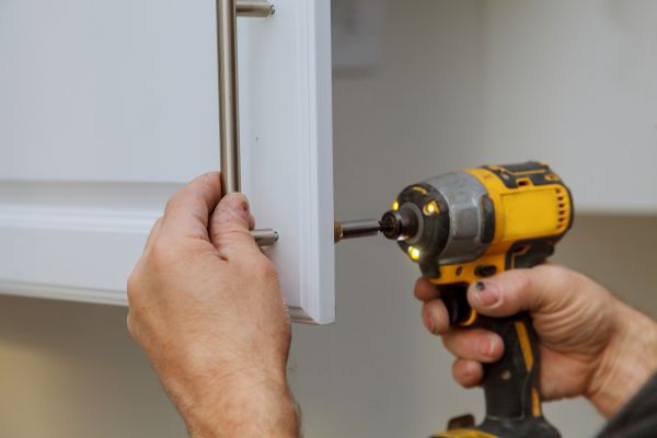 Cabinet Knob Installation in Cartersville